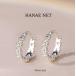 �t�[�v�s�A�X ���f�B�[�X �A�����M�[�Ή� �Ԃ̃����O �����ςȂ� �V���o�[925 SILVER