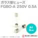 �ٻ�ü�� FGBO-A ���饹�ɥҥ塼�� 1�� �����ȥ�å������� (���: AC250V 0.5A) (Ĺ��: 3cm) (B�����Ƿ�) NN