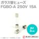 �ٻ�ü�� FGBO-A ���饹�ɥҥ塼�� 1�� �����ȥ�å������� (���: AC250V 15A) (Ĺ��: 3cm) (B�����Ƿ�) NN