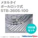 إޥ󥿥ȥ STB-360S-100 󥷥å ᥿륿 (100ܥå) (ܡå) (ƥ쥹ƥSUS316) SN