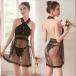 2set топ на бретелях himo хлеб sexy baby doll прозрачный 