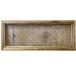  стеклянная рамка Anne teak brown 50×2×20cm. внутреннее окно флора стекло из дерева .. . ручная работа прием заказа сборный 