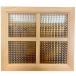 . внутреннее окно нет покраска простая древесина Cross стекло одна сторона . ввод 40x2x35 cm из дерева .. . ручная работа выполненный под заказ прием заказа сборный 