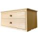  chest do lower light oak w52d32h25cm two step small drawer wooden knob hand made wooden hinoki accepting an order made 