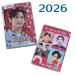  Tohoshinki TVXQ Changmin 2026 dia Lee блокнот A6 размер календарь .. товары fx004-34