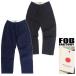 FOB FACTORY(efo- Be Factory ) F0508 DENIM TRACK PANTS Denim грузовик брюки широкий брюки Color:ONE WASH( one woshu)BLACK( черный )