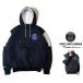 Paris Saint Germain( Париж Saint-German ) PADDED ANORAK HALF ZIP HOODED с хлопком половина ZIP P/O джемпер color:NAVY( темно-синий )