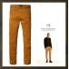 SCOTCH&SODA Scotch &amp; soda (MOTT) super тонкий FIT брюки-чинос color:Nutmeg( orange )