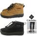 Columbia( Colombia ) YU8549 UNISEX SAPLAND III CHUKKA WP OMNI-HEAT INFINITY color:ELK( elk * Brown ) BLACK( черный )