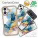 �R���|�X�P�[�X �� �����d�l�̃f�U�C���V�[�g �Z�b�g iPhone16e Pixel 9a Xperia 10 V �C���i�[�V�[�g�t �S�[���h���� �k���f�U�C�� �u���[�}�[�u�� No1