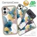 �R���|�X�P�[�X �� �����d�l�̃f�U�C���V�[�g �Z�b�g iPhone16e Pixel 9a Xperia 10 V �C���i�[�V�[�g�t �S�[���h���� �k���f�U�C�� �u���[�}�[�u�� No2