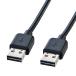  Sanwa Supply (Sanwa Supply) двусторонний ...USB кабель (A-A модель ) 1m черный KU-RAA1
