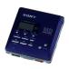 SONY Sony MZ-R55 голубой портативный MD магнитофон (MDLP не соответствует / запись / воспроизведение двоякое применение машина / запись повторный /MD Walkman )