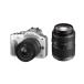  Panasonic беззеркальный однообъективный камера LUMIX G3 двойной zoom комплект ракушка белый DMC-G3W-W