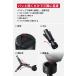 Anker Nebula �����o�b�e���[���ڎO�r�X�^���h (�u���b�N) �Ή��@��FNebula Capsule Air / Nebula Capsule 3 / Capsule 3 Laser �������� �p�x���� �V�䓊�e �֘A�摜4
