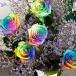  букет роза подарок Rainbow rose день рождения. цветок роза подарок подарок Рождество подарок подарок по случаю конца года . покупка 