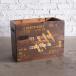  дерево коробка место хранения box Vintage античный дерево box stencil из дерева America смешанные товары модный in пыль настоящий retro 