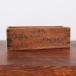  дерево коробка дерево box Vintage место хранения место хранения box из дерева stencil America смешанные товары Ad ba Thai Gin g оригинал in пыль настоящий 