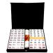  mah-jong . set * dragon (RON) mahjong pie mah-jong game compact Event party travel outdoor RON home use game small size small flax 