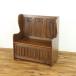  готический стиль bench сиденье внизу место хранения compact размер поясница ..linen складной Англия античный Flex 57649