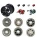 [abe il ] ABU Ambassadeur 5000 мяч подшипник для 10-3-4mm&10-3-4mm 2 шт. комплект 