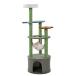 Qianru башня для кошки [ Япония доставка внутри страны ] большой кошка башня для кошки лен шнур устойчивый выдающийся сборка простой кошка tower 4 сезон согласовано много голова рекомендация движение нехватка -тактный re