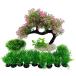 Aquarium Plants Fish Tank Decorations 7.8inch Tall Medium/Large Plastic Art