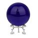 MerryNine Magic Crystal Ball 80mm синий кристалл шар metal подставка имеется .. брать . ткань фэн-шуй товары интерьер класть предмет женщина предназначенный Рождество 