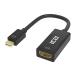 Mini DisplayPort HDMI,ICZIMini DisplayPort to HDMI変換ケーブル 高解像度4K,3D対応 4k, 黒