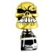 Zomic Skull руль spinner ручка энергия машина руль автомобильный грузовик вильчатый подъемник судно автобус ( Gold )