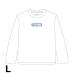 [ Aoshima почтовый заказ ограничение ] Aoshima длинный футболка белый L box Logo футболка с длинным рукавом long T