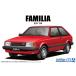  Aoshima The * модель машина No.80 1/24 Mazda BD Familia XG '80 пластиковая модель 