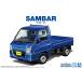  Aoshima The * модель машина No.04 1/24 Subaru TT2 Sambar Truck WR голубой ограниченный '11 пластиковая модель [ предварительный заказ 2026 год 8 месяц повторный производство предположительно ]