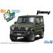 [10/18.19 LINE купон объект ] Aoshima приятный pra зажим машина No.03-JG JB64 Jimny 2018 Jean gru зеленый пластиковая модель 
