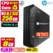 ���Ãf�X�N�g�b�v�p�\�R�� Windows11 MicrosoftOffice2024 HP ProDesk 600 G6 SFF ��10���� Core i5 NVMe M.2 SSD256GB ������8GB USB3.1 DisplayPort�~2 �}���`