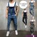  Denim комбинезон мужской одноцветный Denim длинные брюки все в одном комбинезон низ весна лето осень-зима новый продукт модный мужчина casual большой размер новый продукт 4 цвет 