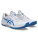  Asics (asics) теннис обувь GAME FF CLAY/OC женский (25aw) белый × голубой 23.0cm стандартный последний 1042A282-100