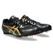  Asics (asics) наземный шиповки грузовик вообще EFFORT 13 (24ss) черный × Gold стандартный последний 1093A167-003[sale][RUNsale]