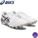 Asics (asics) футбол шиповки DS LIGHT X-FLY 5ti-e скользящий обувь (23aw) White/Black 1101A047-100[SCsale][ss2506]