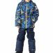  Colombia (Colombia) верх и низ в комплекте frosty. slope комплект Frosty Slope Set Junior (23aw) голубой темно-синий Bright Indigo Wildstripe SY1092-433