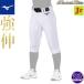  Mizuno (mizuno) бейсбол свечение bar Elite чуть более . стрейч форменные брюки Short Fit (24ss) тренировка надеты Junior белый 12JDBU8501