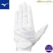 [ кошка pohs OK] Mizuno (mizuno) бейсбол Mizuno Pro защитные перчатки левый рука для средняя школа бейсбол правило соответствует модель (25ss) белый × белый 1EJED30010