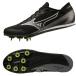  Mizuno (mizuno) наземный шиповки обувь X First 2 широкий (23ss) черный × темно-серый 3E соответствует U1GA233101