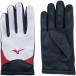  Mizuno (mizuno) перчатка для гонок (18aw) белый × черный M-L U2MY8502-70[ss2109][FS2101][FS2101]