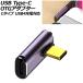 USB Type-C OTG�A�_�v�^�[ C�^�C�v 240W ���X-�I�X L�� USB4�[�d�Ή� LED���C�g�t�� AP-UJ1048-C