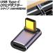 USB Type-C OTG�A�_�v�^�[ D�^�C�v 240W ���X-�I�X L�� USB4�[�d�Ή� LED���C�g�t�� AP-UJ1048-D