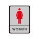  туалет автограф акрил производства двусторонний лента есть [WOMEN] туалет мужчина женщина W150mm×H200mm×t2mm plate табличка туалет автограф gs-pl-toii