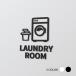 [LAUNDAY ROOM] акрил производства путеводитель дверная табличка черный / белый смешанные товары уборная дверь туалет руководство pikto грамм офис инвентарь picsgn-l-23