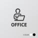 [OFFICE] акрил производства путеводитель дверная табличка черный / белый смешанные товары уборная дверь туалет руководство pikto грамм офис инвентарь picsgn-l-60