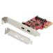 StarTech.com 2 порт USB Type-C расширение PCI Express карта USB 3.1 Gen 2(10Gbps) основа PC